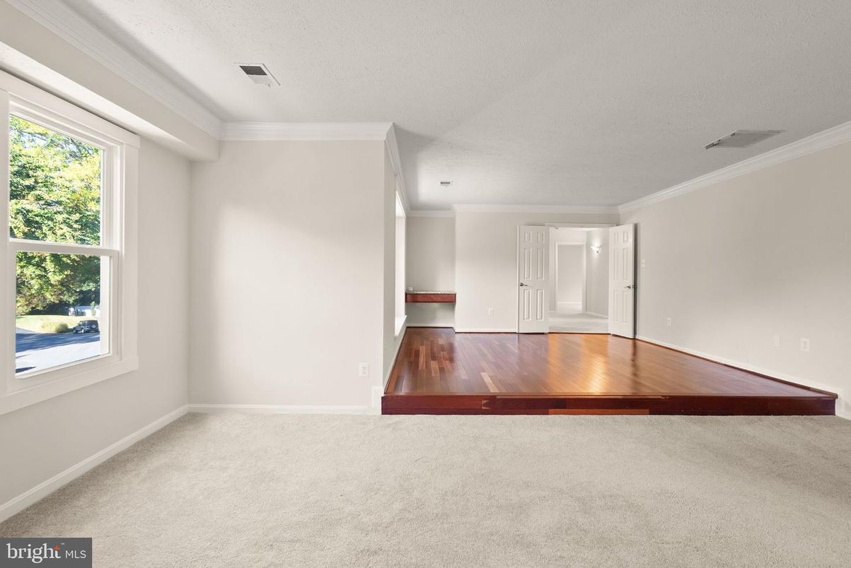 Empty room, Interior, Wood Texture Flooring