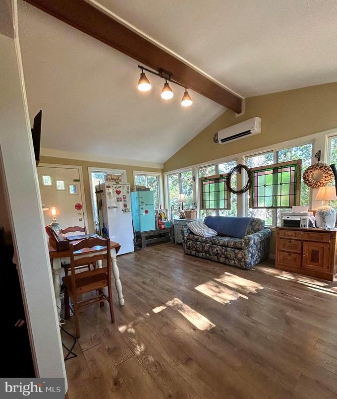 Interior, Living room, Wooden Beams, Wood Texture Flooring
