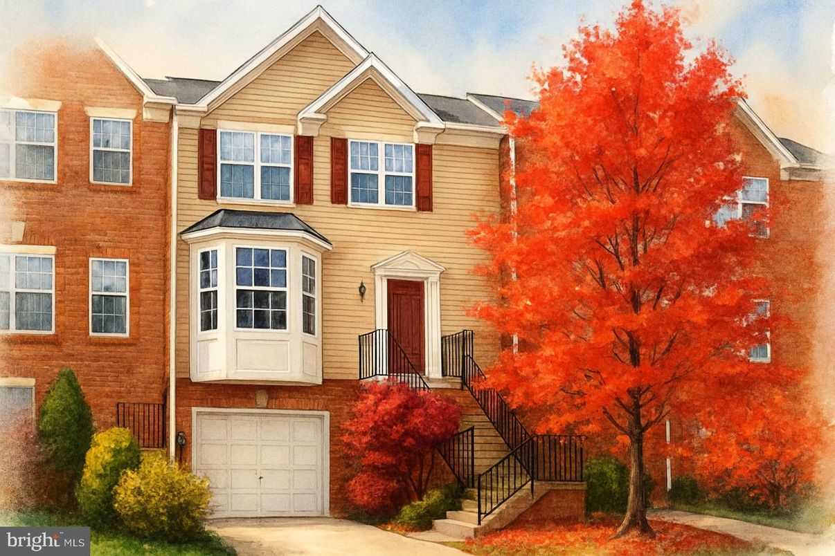 Attached, Exterior, Facade, Rowhouse