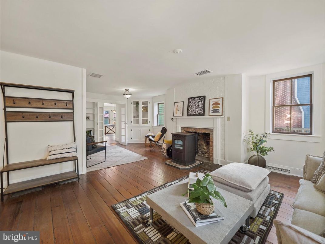 Fireplace, Interior, Living room, Wood Texture Flooring