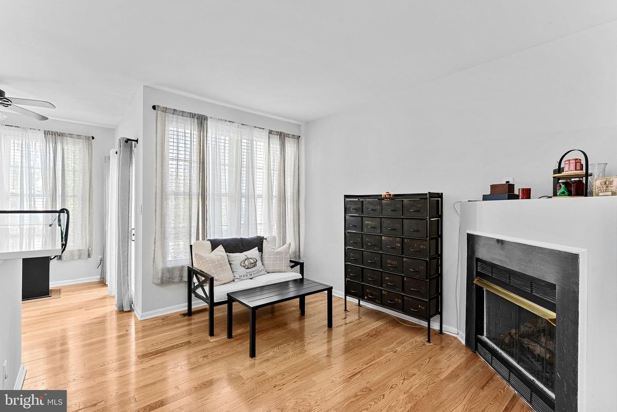 Fireplace, Interior, Wood Texture Flooring