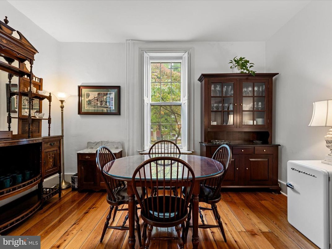Dining room, Interior, Wood Texture Flooring