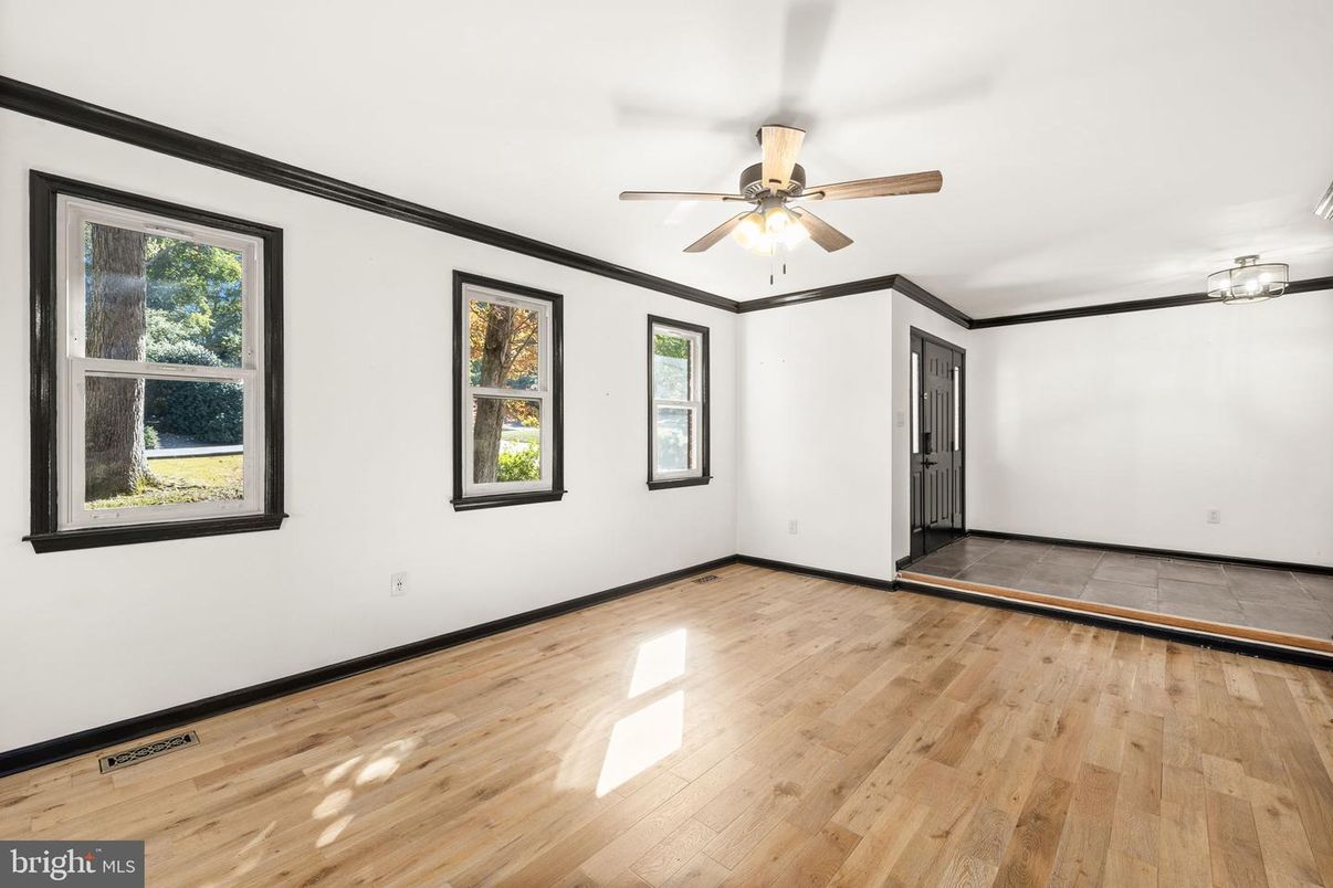 Empty room, Interior, Wood Texture Flooring