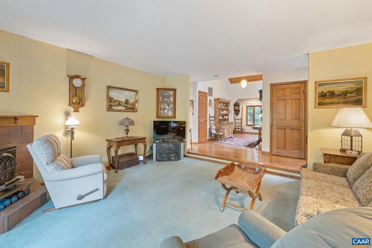 Fireplace, Interior, Living room, Wood Texture Flooring