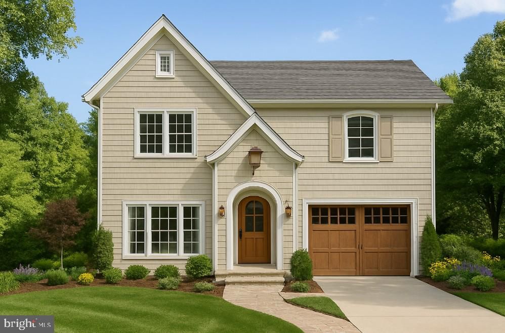 Attached, Exterior, Facade, Brick Traditional