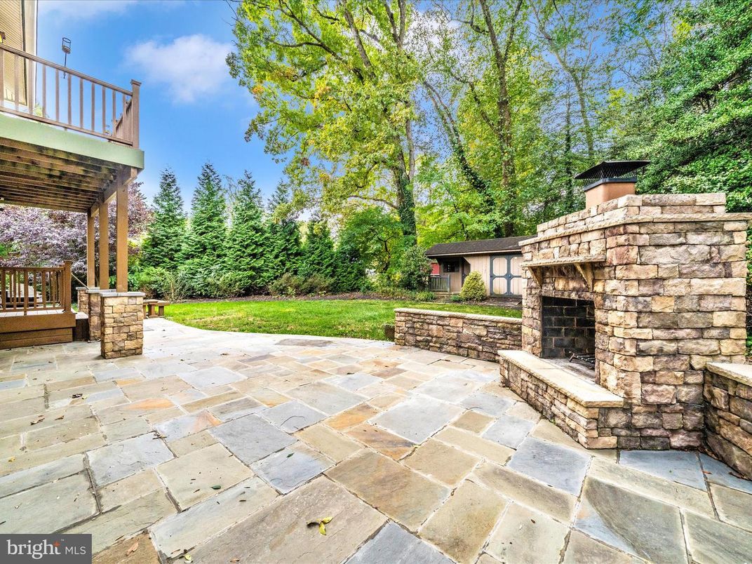 Backyard, Exterior, Fireplace