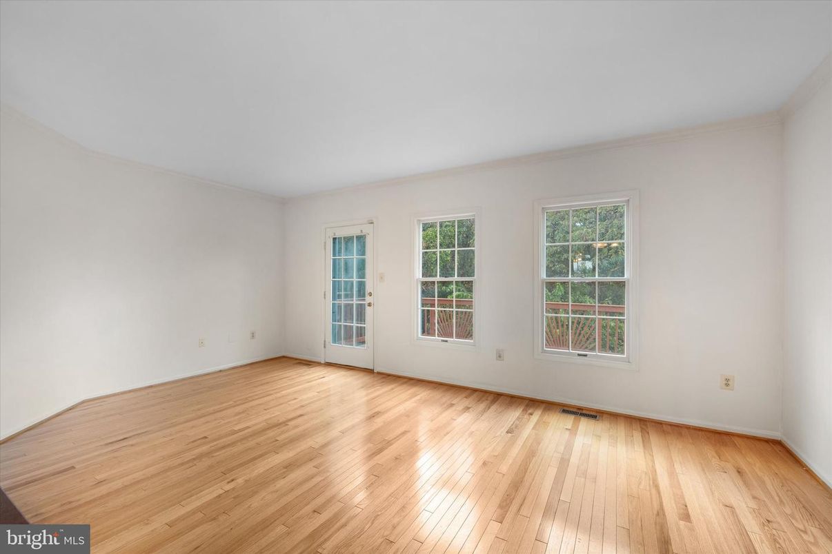 Empty room, Interior, Wood Texture Flooring