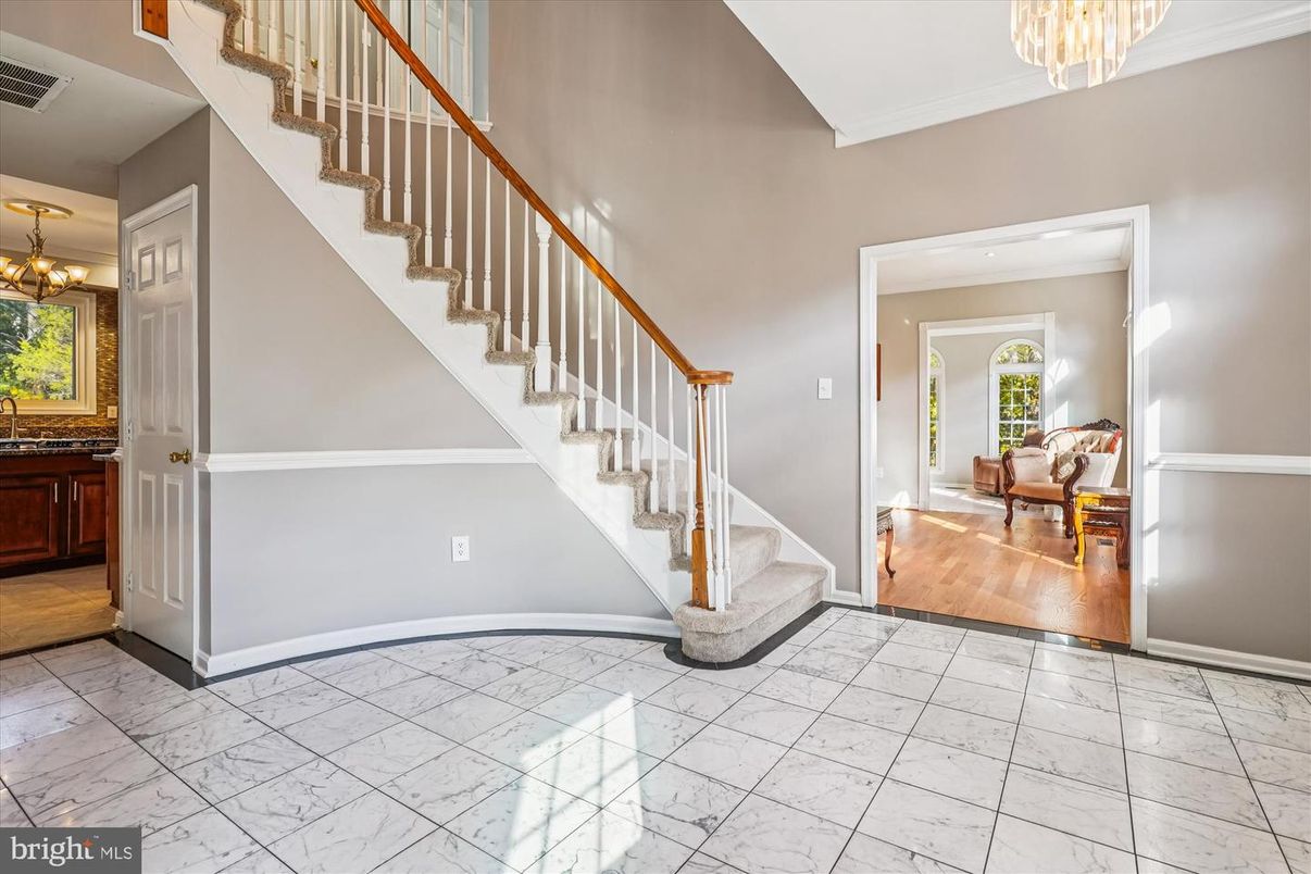 Chandelier, Interior, Marble, Wood Texture Flooring