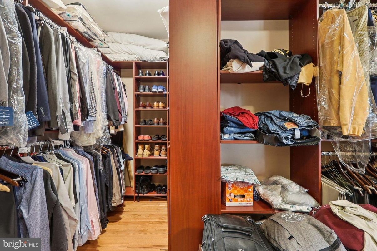 Interior, Walk-in Closets, Wood Texture Flooring