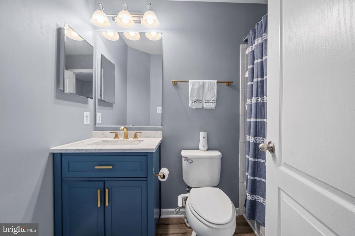 Bathroom, Interior, Wood Texture Flooring