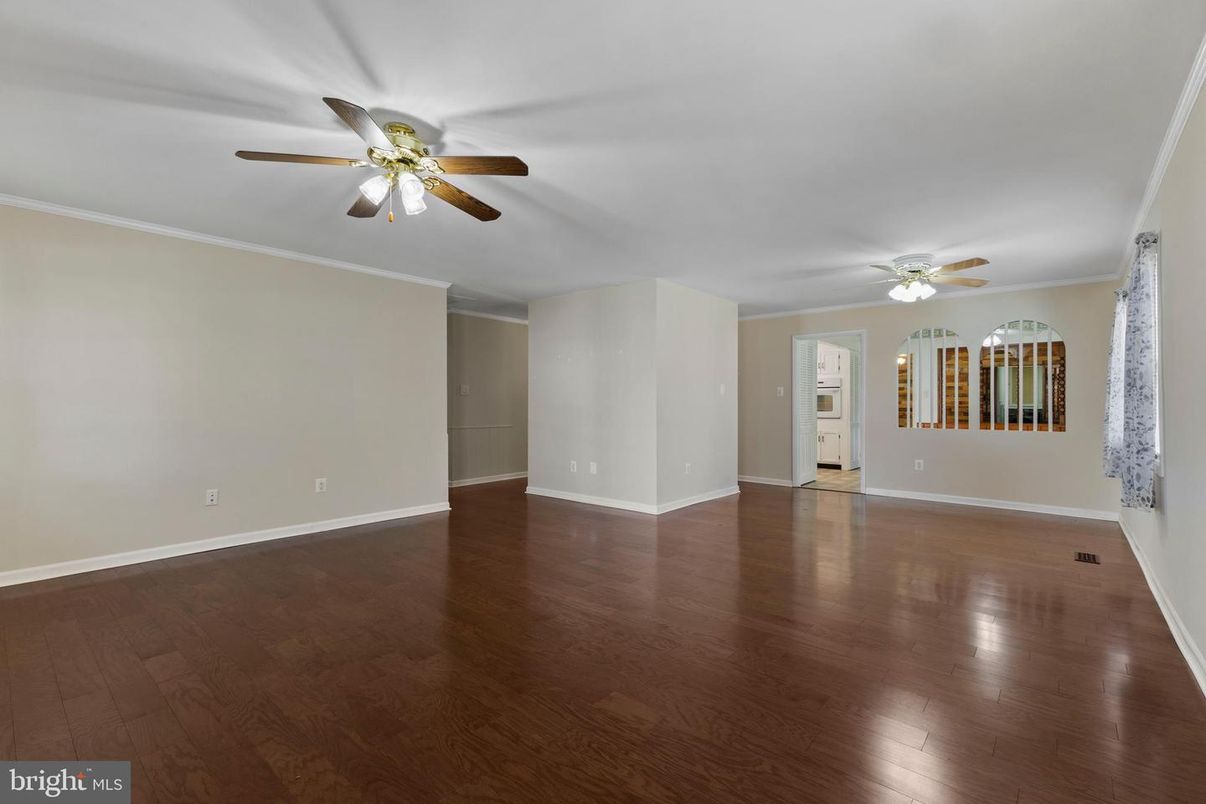Empty room, Interior, Wood Texture Flooring