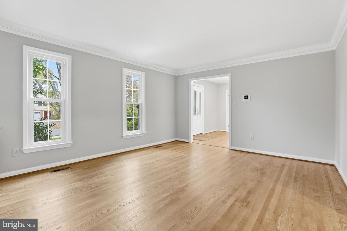 Empty room, Interior, Wood Texture Flooring