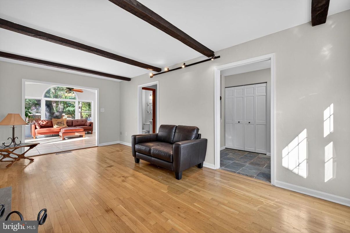 Interior, Living room, Wooden Beams, Wood Texture Flooring