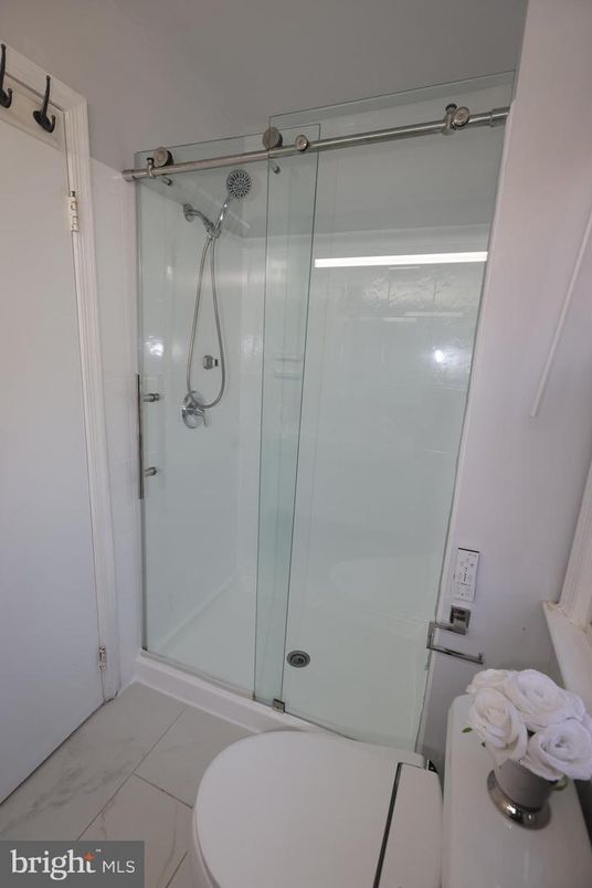 Bathroom, Glass Shower, Interior, Marble