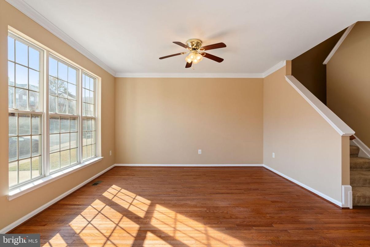 Empty room, Interior, Wood Texture Flooring