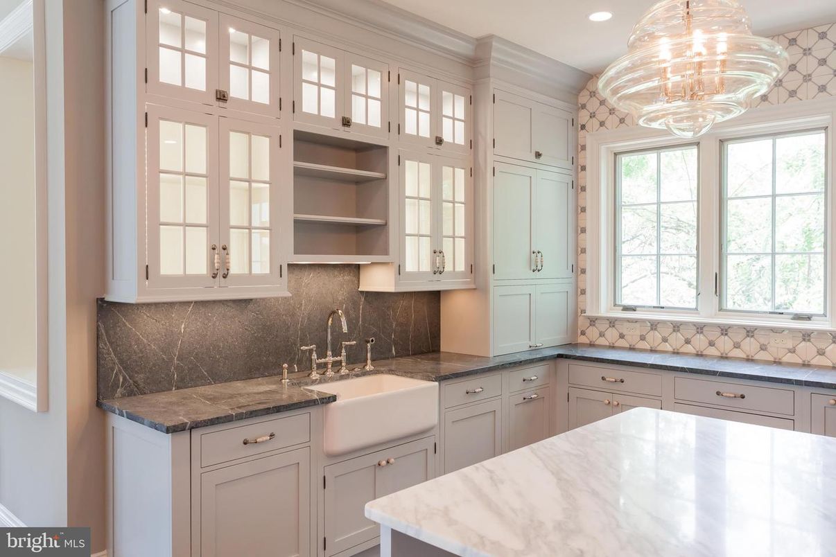 Chandelier, Interior, Kitchen, Pendant Lights, Recessed Lighting