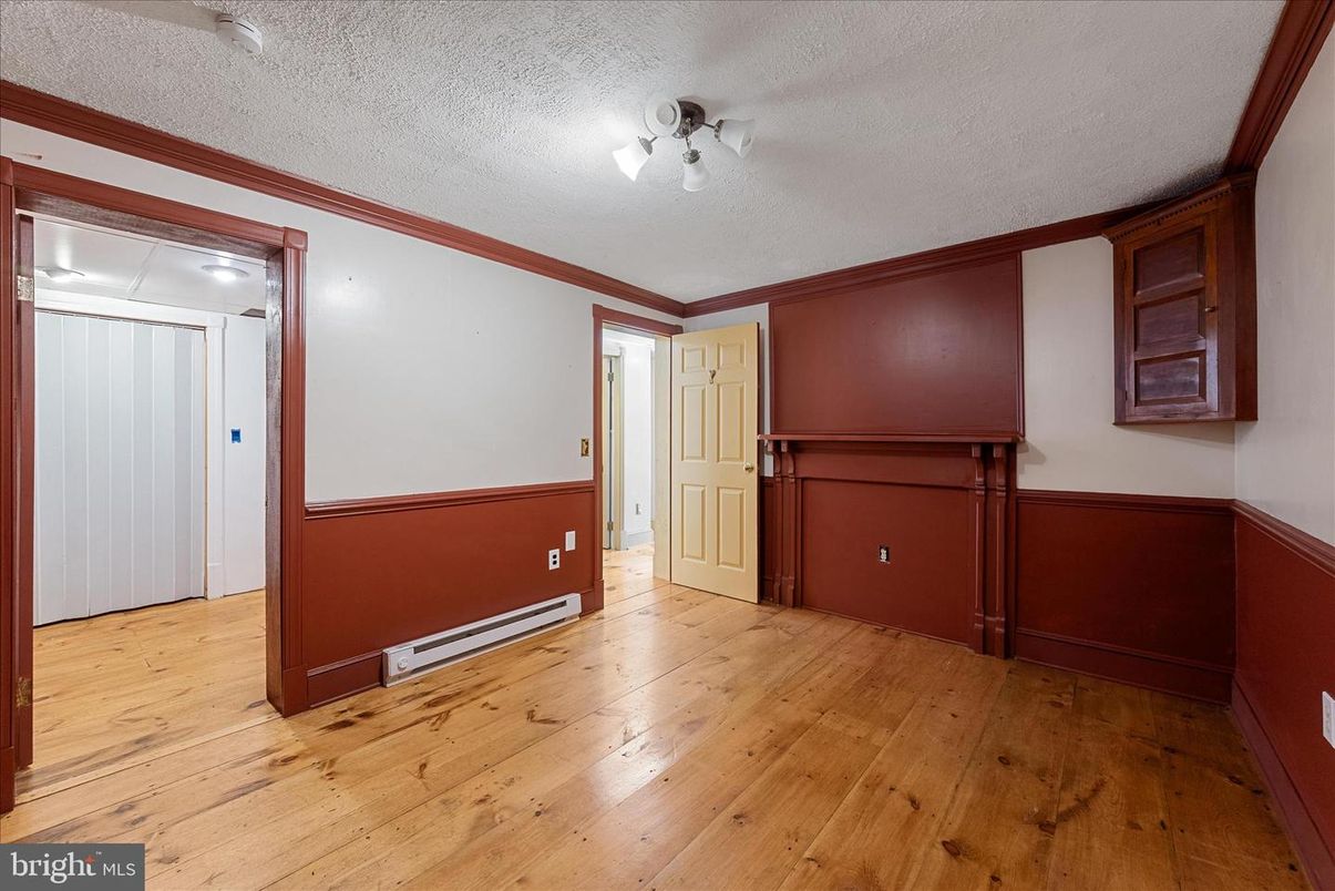 Empty room, Interior, Wood Texture Flooring