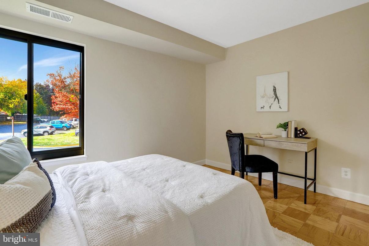 Bedroom, Home Office, Interior, Wood Texture Flooring