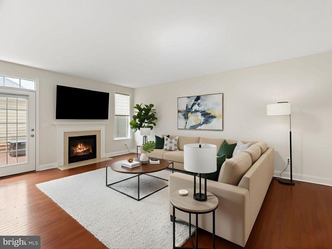 Fireplace, Interior, Living room, Wood Texture Flooring