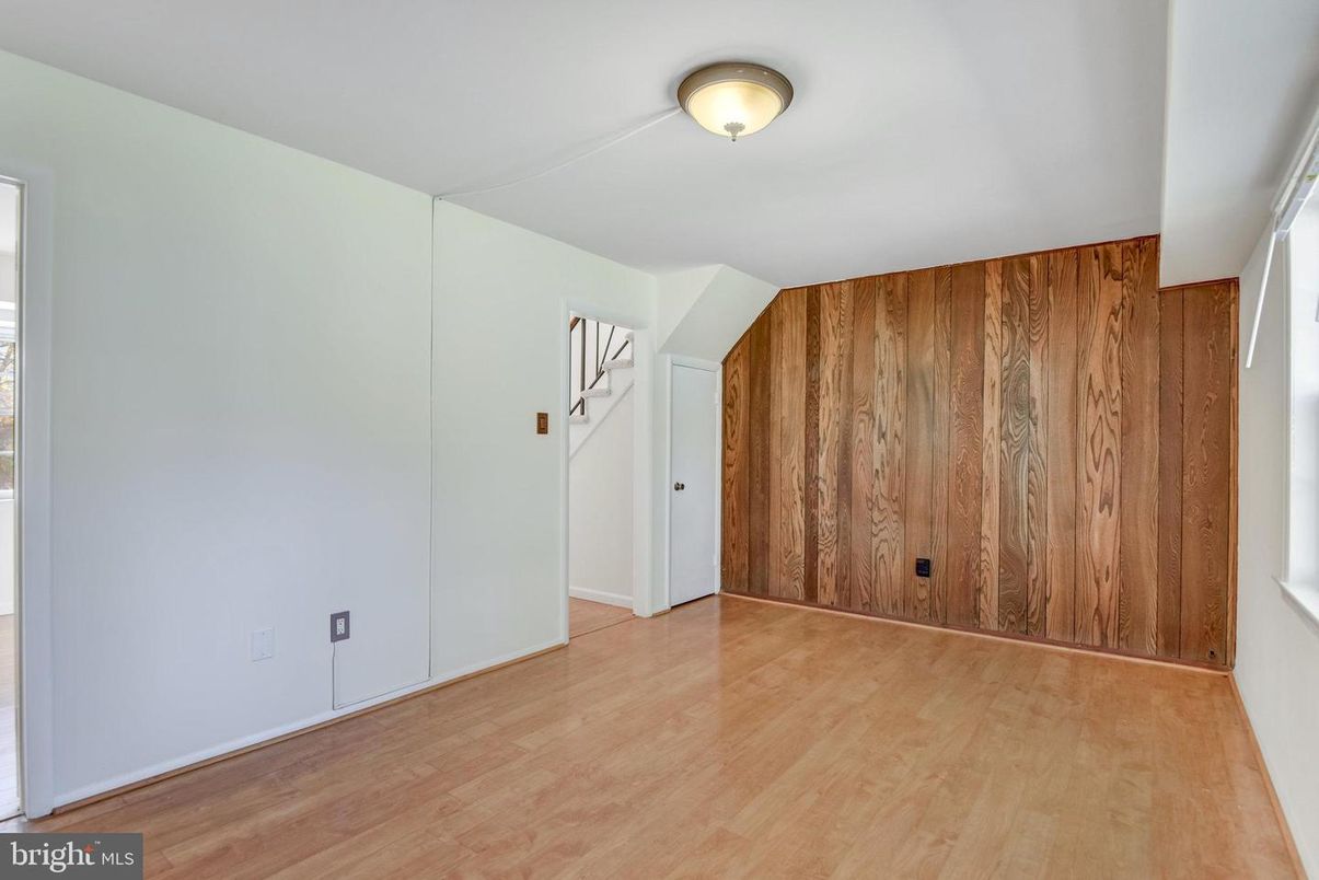 Empty room, Interior, Wood Texture Flooring, Wooden Walls