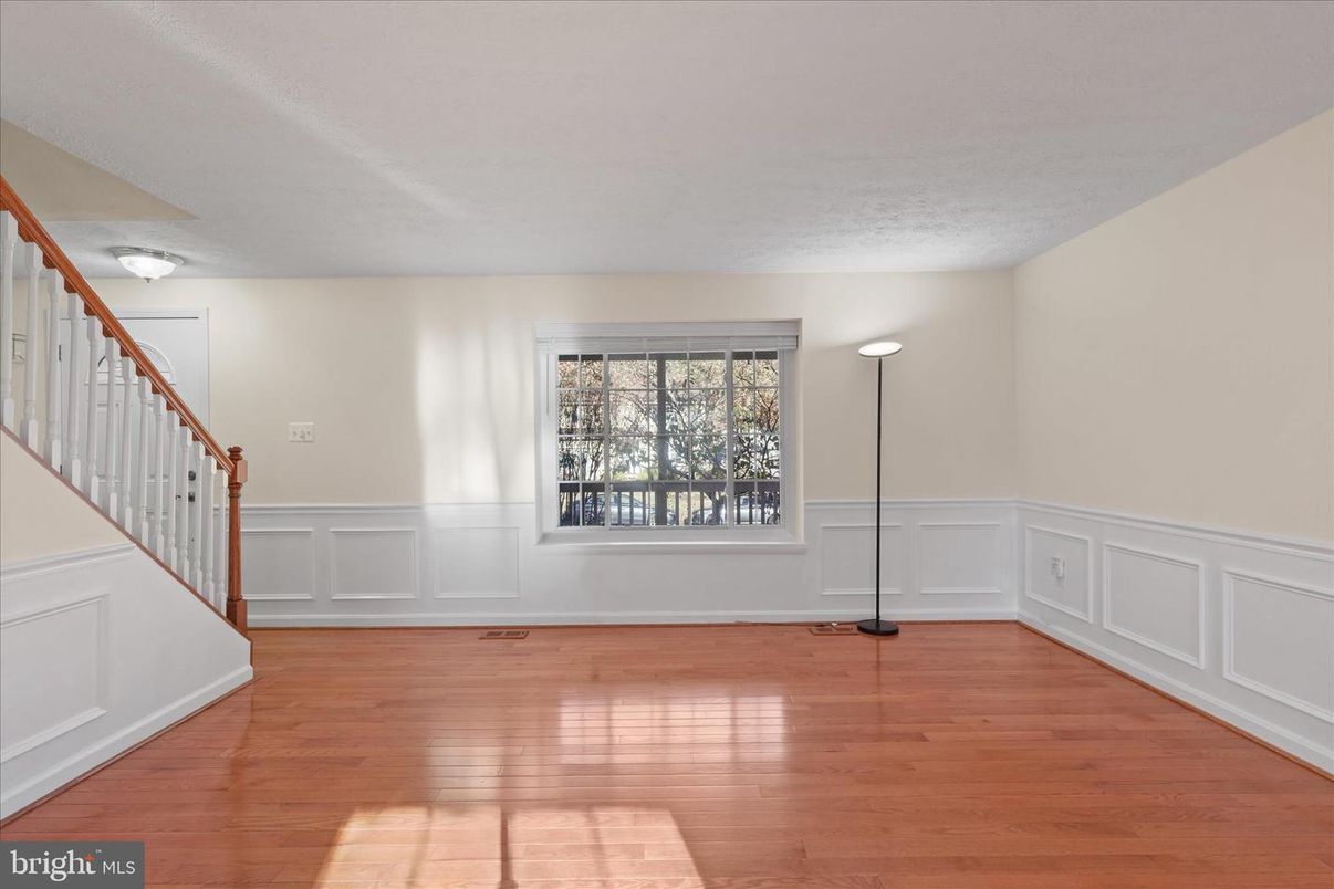 Empty room, Interior, Wood Texture Flooring