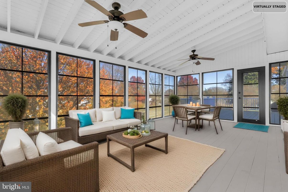 Dining room, Interior, Living room, Sun Room, Wood Texture Flooring