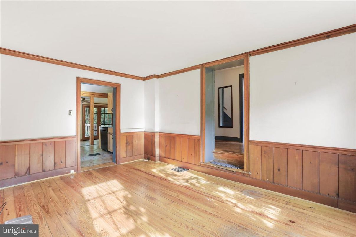 Empty room, Interior, Wood Texture Flooring