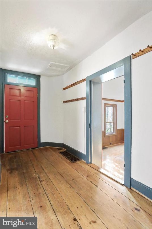 Empty room, Interior, Wood Texture Flooring