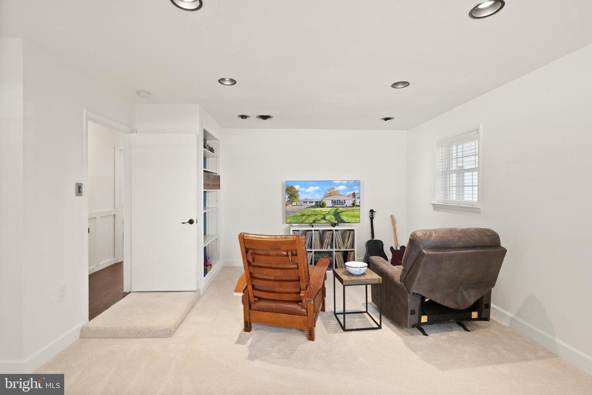 Home Office, Interior, Recessed Lighting