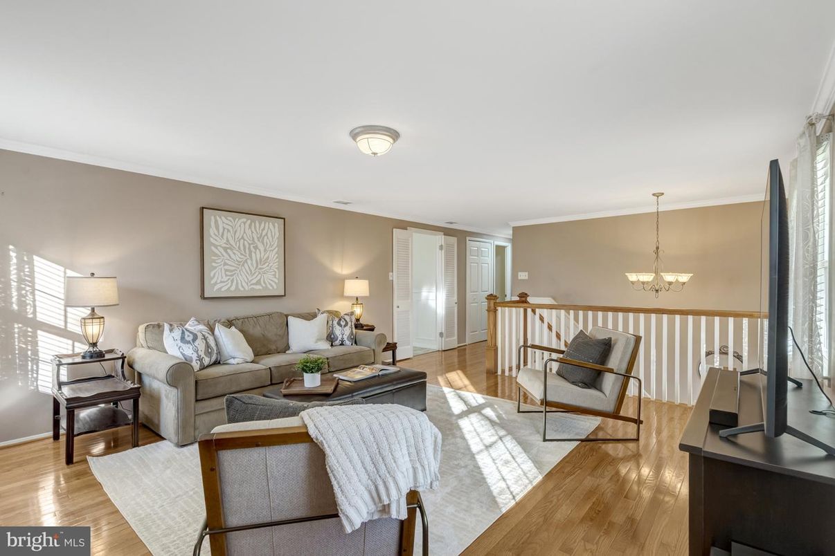 Chandelier, Interior, Living room, Wood Texture Flooring