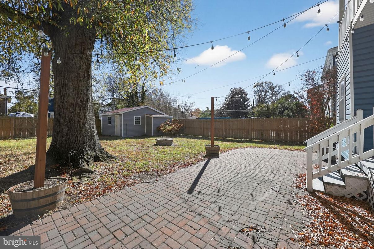 Backyard, Detached Garage, Exterior