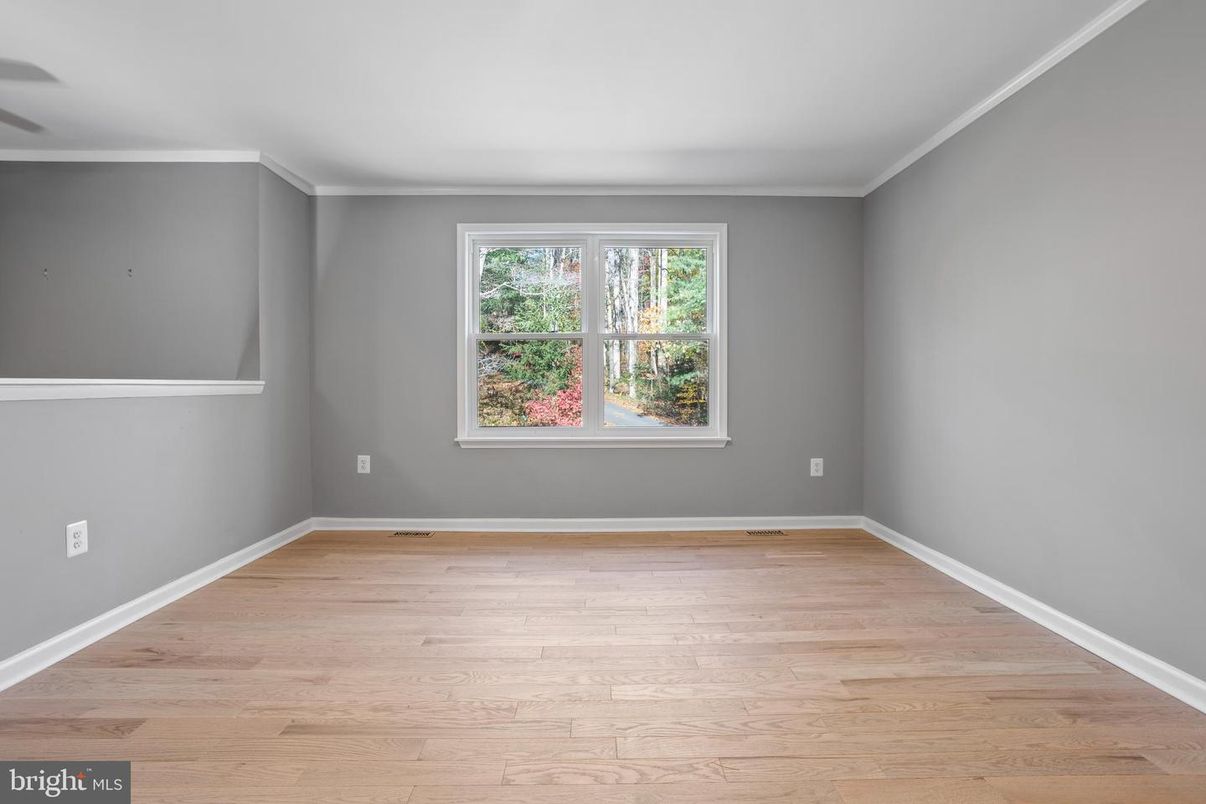 Empty room, Interior, Wood Texture Flooring