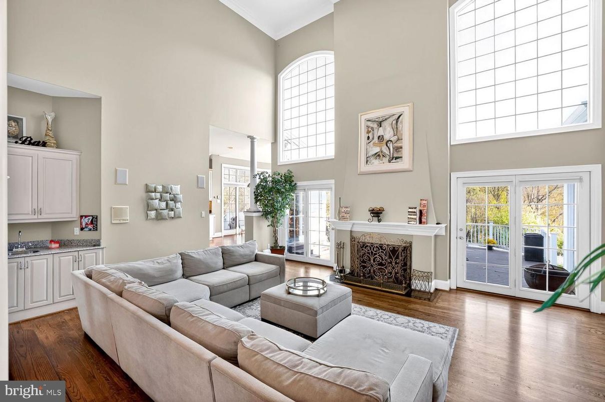 Fireplace, Interior, Living room, Wood Texture Flooring