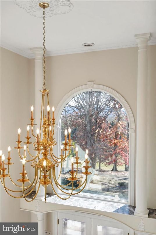 Chandelier, Interior, Recessed Lighting