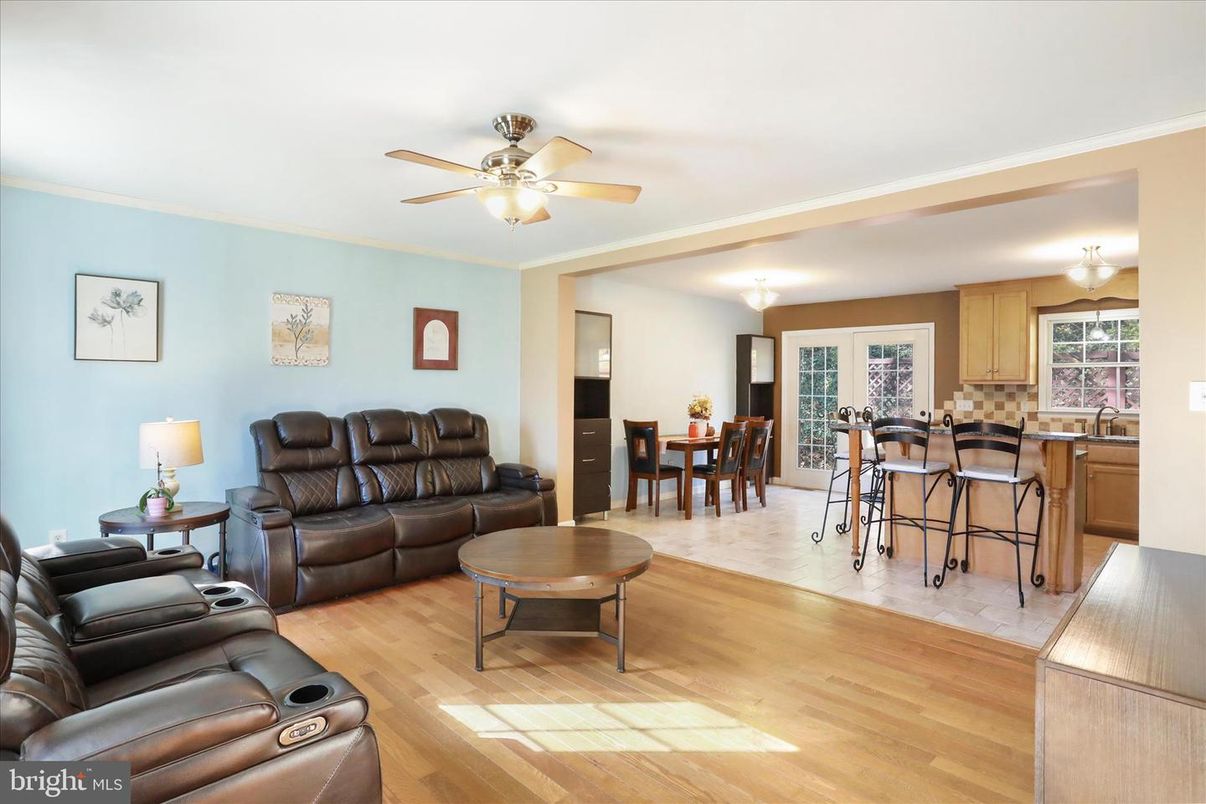 Home Theatre Room, Dining room, Interior, Kitchen, Living room, Wood Texture Flooring