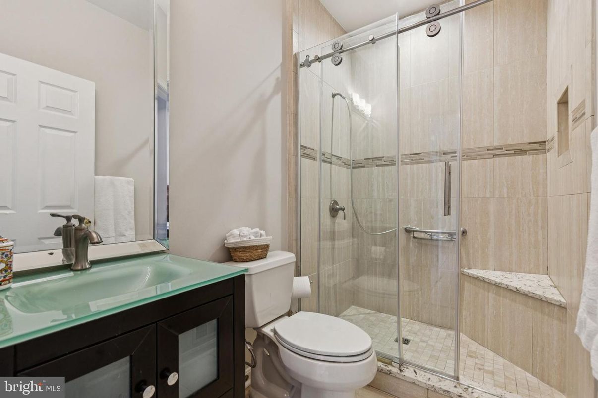 Bathroom, Glass Shower, Interior