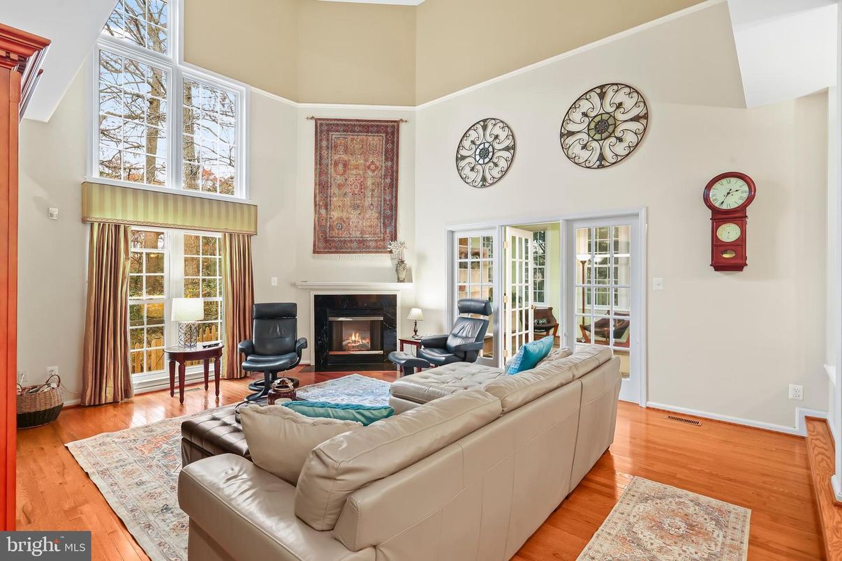 Fireplace, Interior, Living room, Wood Texture Flooring