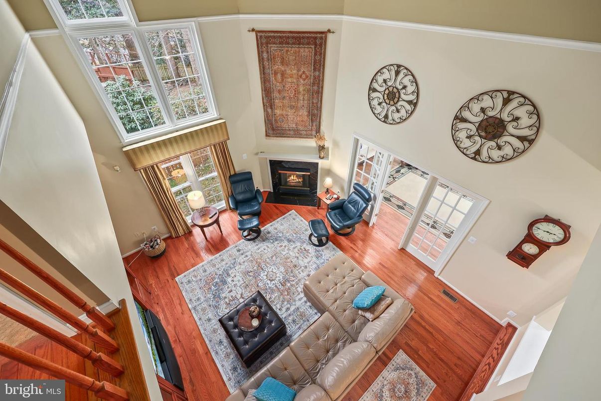 Fireplace, Interior, Living room, Wood Texture Flooring