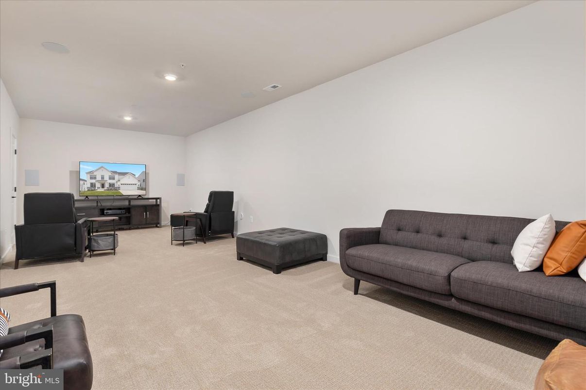 Home Office, Interior, Recessed Lighting