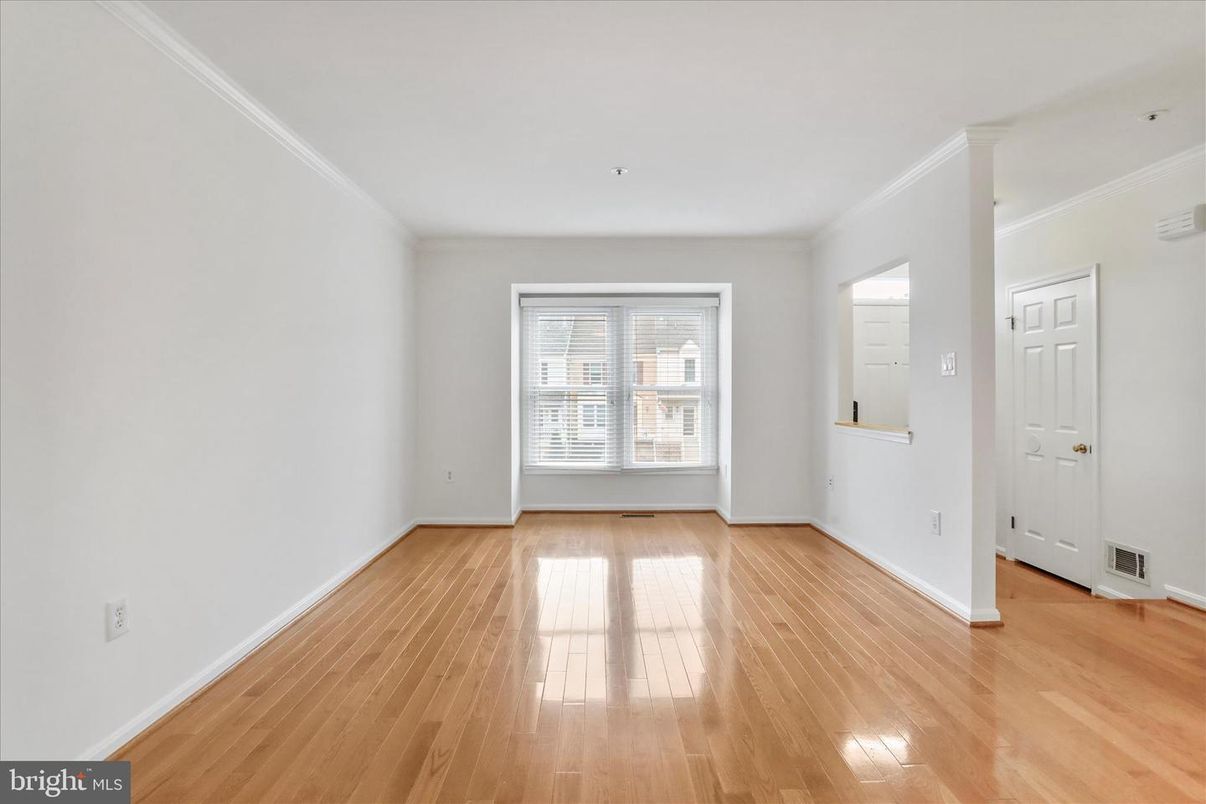 Empty room, Interior, Wood Texture Flooring