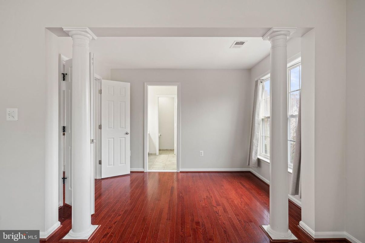 Empty room, Interior, Wood Texture Flooring