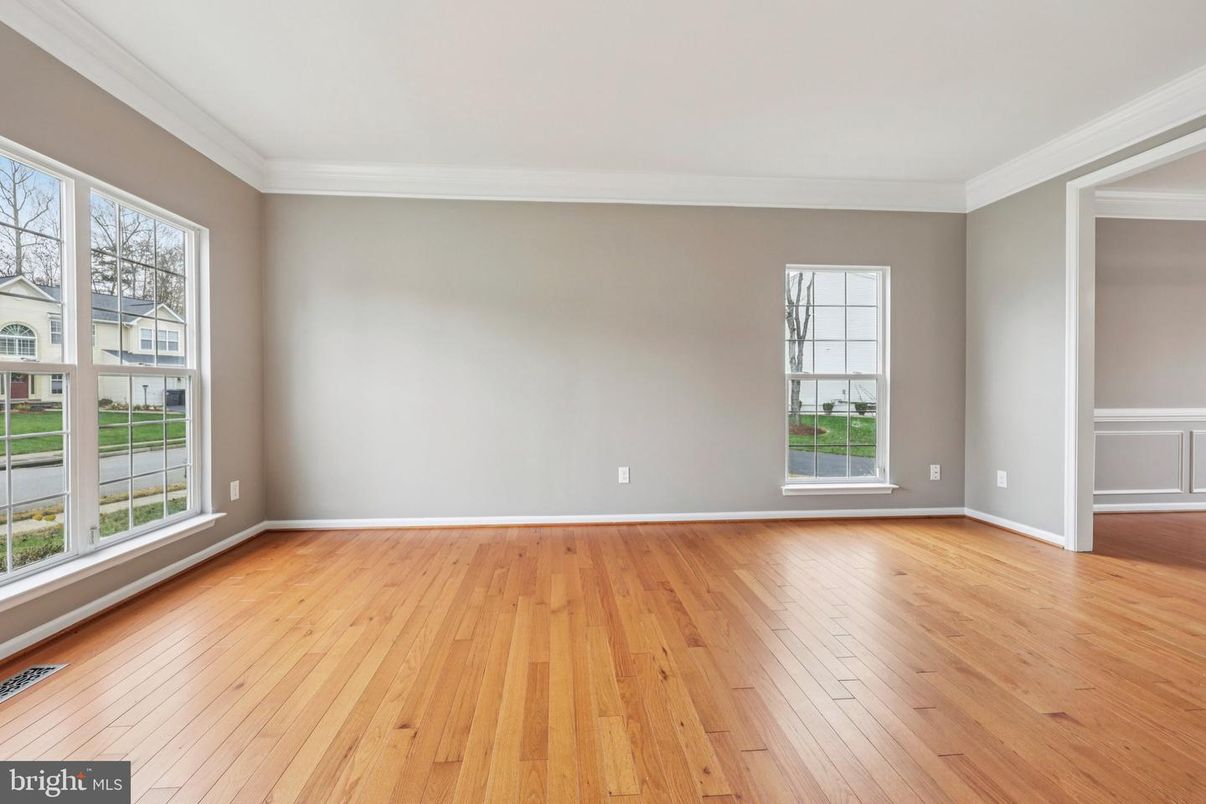 Empty room, Interior, Wood Texture Flooring