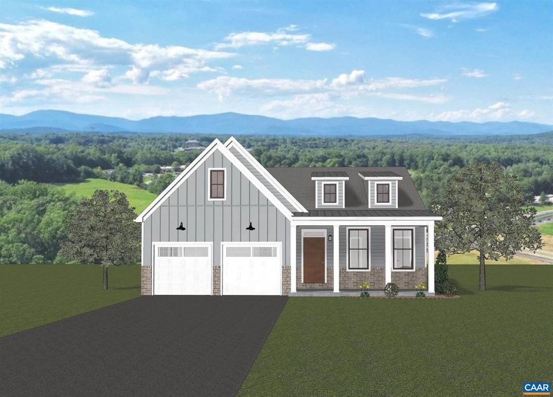 Attached, Exterior, Facade, Farmhouse