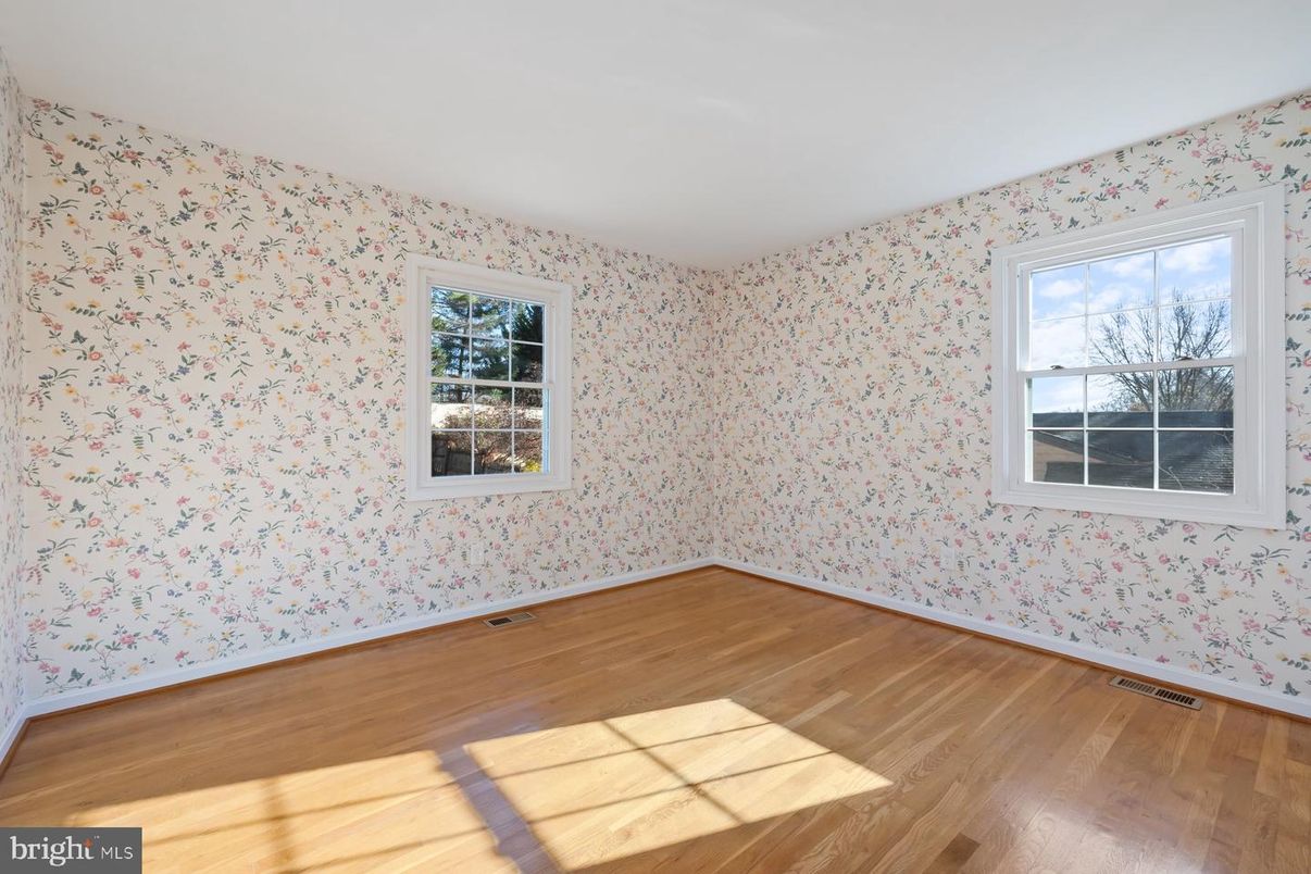 Empty room, Interior, Wood Texture Flooring