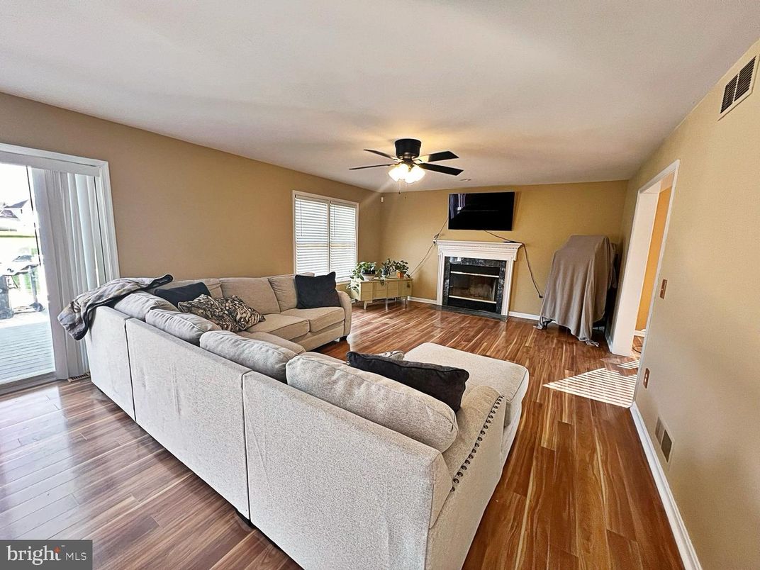 Fireplace, Interior, Living room, Wood Texture Flooring