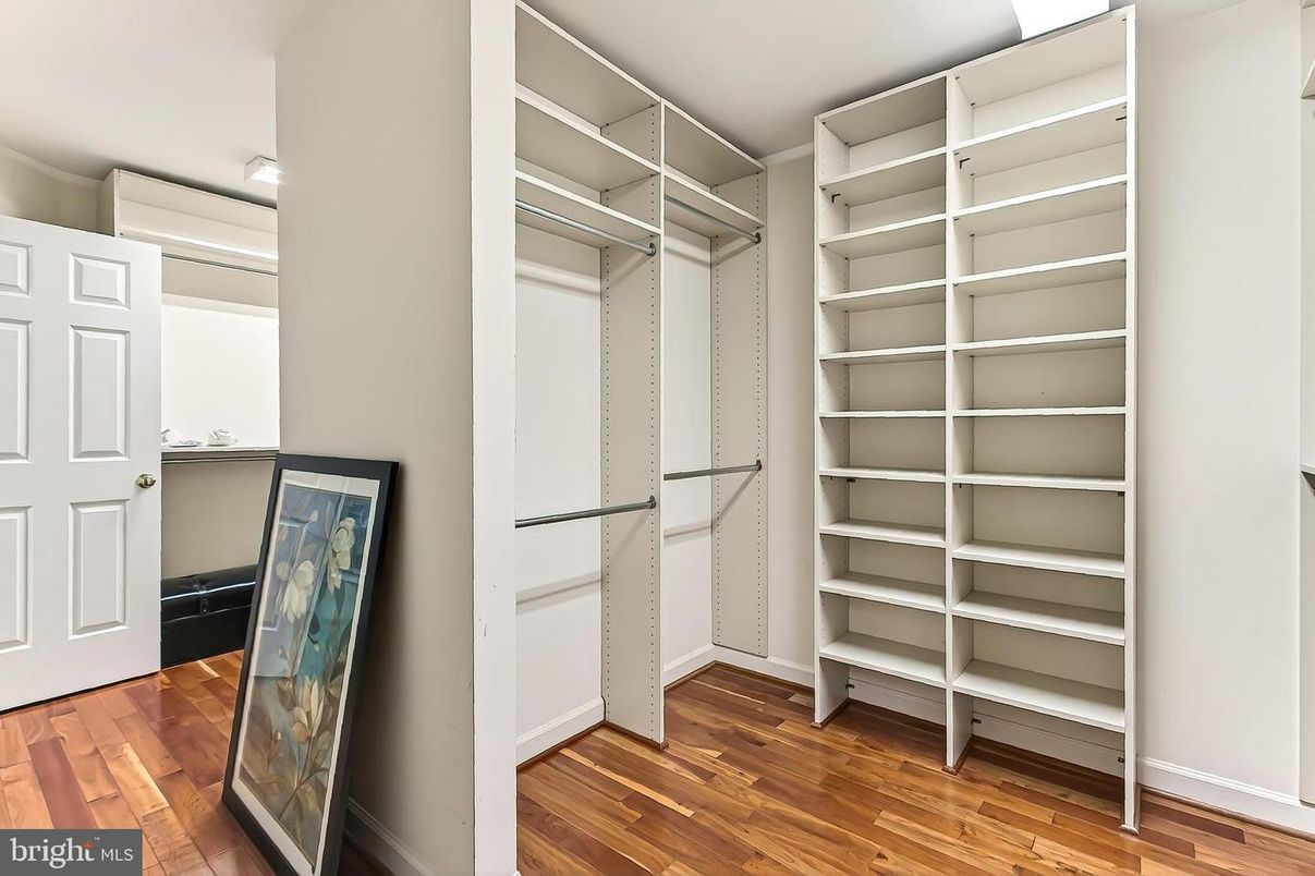 Interior, Walk-in Closets, Wood Texture Flooring