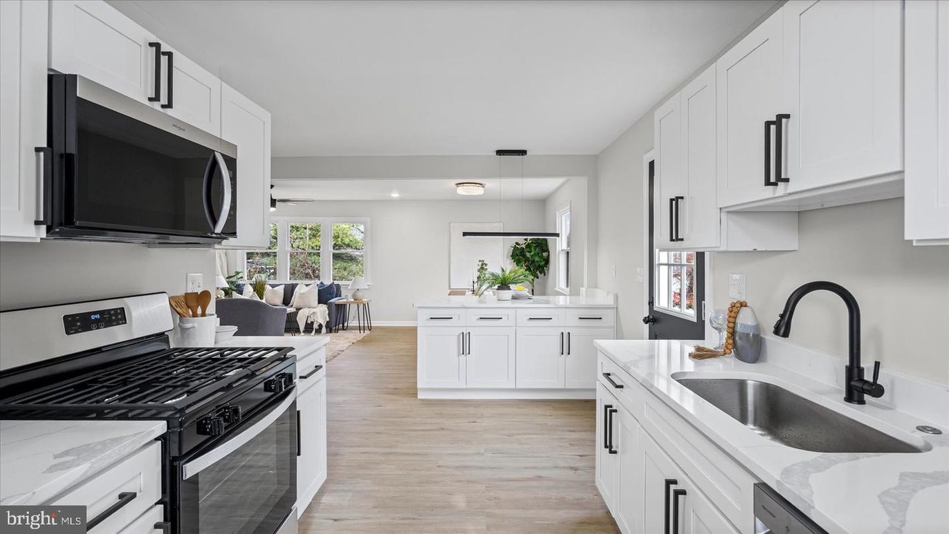 Dining room, Interior, Kitchen, Living room, Wood Texture Flooring