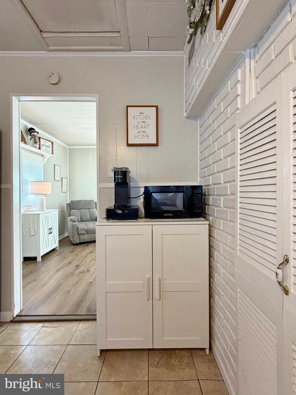 Interior, Stone Walls, Wood Texture Flooring