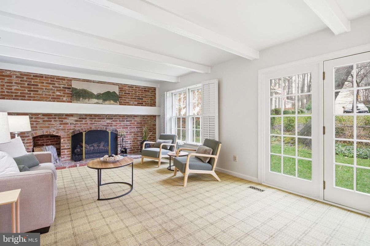 Fireplace, Interior, Living room, Stone Walls