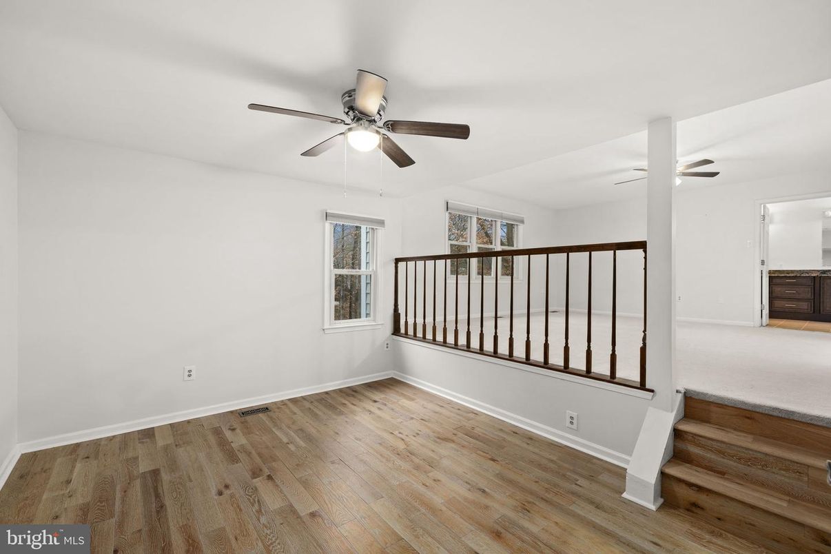 Empty room, Interior, Wood Texture Flooring